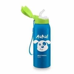 Copo Térmico com Canudo Keep it Cool Azul Multikids Baby