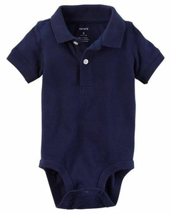 Body Camisa Polo Tam 18m Carter's