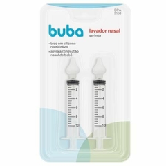 Lavador Nasal Seringa com Ponta em Silicone Buba