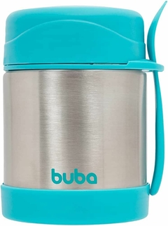 Pote Térmico Azul com Colher 350 ml Buba - loja online