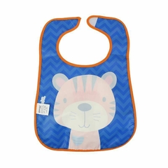 Babador com Bolso Coletor Tigre Clingo - Baby Bel Kids