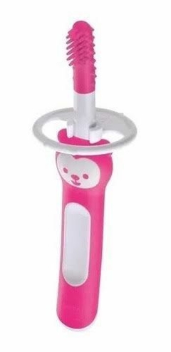 Escova Mam Massaging Brush Rosa 3m+