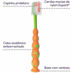 Escova de dente +3 anos Baby Bath - Baby Bel Kids