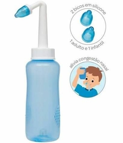 Kit Lavador Nasal Adulto e Infantil 300ml Buba