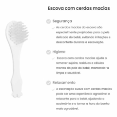 Kit Escova e Pente Girafinha Buba - comprar online