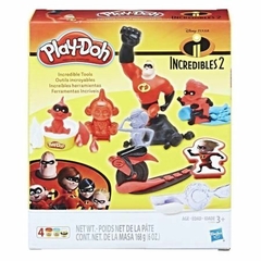 Figura e Massa de Modelar Play-Doh Disney Os Incríveis 2 Hasbro