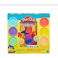 Play Doh Moldes Formas de Letras