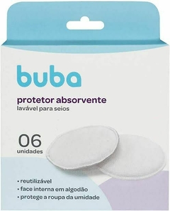 Kit Protetor Absorvente para Seios Laváveis 6 Unidades Buba - comprar online