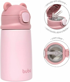 Garrafinha térmica Parede Dupla Ursinho 320ml Buba - loja online