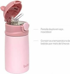 Garrafinha térmica Parede Dupla Ursinho 320ml Buba - comprar online