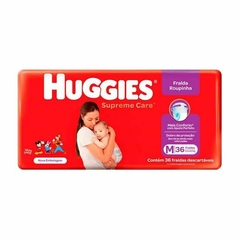 Fralda Huggies Roupinha Supreme Care M 36 Unidades