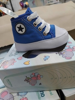 Tênis Estilo All Star Bebê Azul