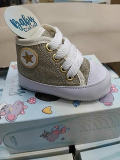 Tênis Estilo All Star Bebê Azul