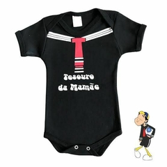 Body Temáticos Mesversário Bebê Infantil Quico Tam G - Baby Bel Kids