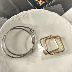 COMBO de AROS - ACERO QUIRURGICO/DORADO - comprar online