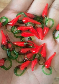 DIJE "AJI rojo" - Cristal de Murano (Amuleto)