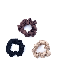 Scrunchies Choco Latte x 3