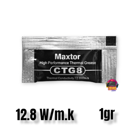 Pasta Térmica Maxtor CTG8 1gr - 12.8W/MK