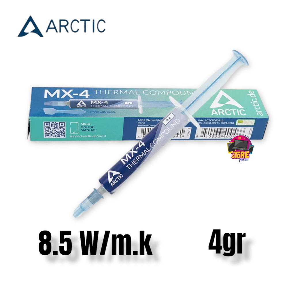 Arctic MX-4 Thermal Compound, 45g Syringe, 8.5W/mK