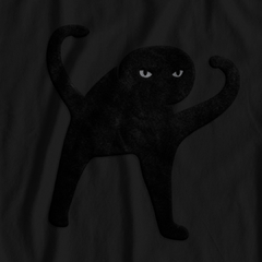 Demonic Kitty CAMISETA negra - comprar online