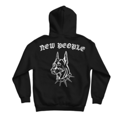 Savage dog poleron hoodie con doberman y letras