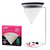 Suporte Cone Coffee FHOME Branco + 40 Filtros Hario V60-01