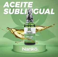 Aceite de cannabis NANKO 10:1 CBD
