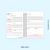 Life Planner - Detalhes - Rosa - loja online