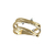 022 ANEL OURO 18K INFINITY COM 3 DIAMANTES