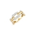 003 ANEL OURO 18K ESTRIBO