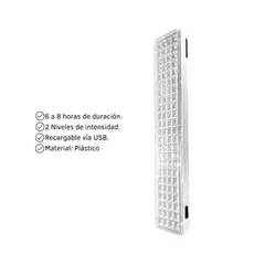 LUZ DE EMERGENCIA ORYX 92 LUCES LED - comprar online