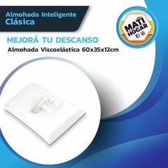 ALMOHADA DREAM SOFT CLASICA 60X35 VISCOELASTICA