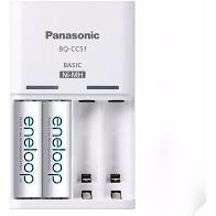 CARGADOR DE PILAS PANASONIC BQ-CC51AR/BK-3MCCE - comprar online