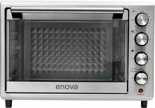 Horno Electrico Enova Litros Convector Acero Inox He Al