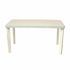 MESA SUMATRA GARDENLIFE BLANCA RECTANGULAR