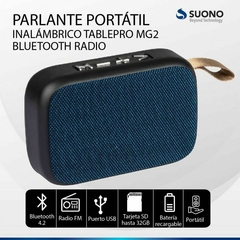 PARLANTE SUONO PORTATIL NEGRO AYV0151 - comprar online