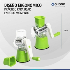 RALLADOR DE ALIMENTOS SUONO MANUAL HOG0091 - comprar online