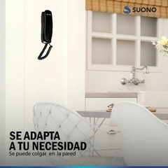 TELEFONO SUONO FIJO GONDOLA BLANCO HOG0004 en internet