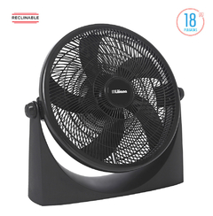 VENTILADOR TURBO RECLINABLE LILIANA 18 VVTF18P 5ASPAS NEGRAS.