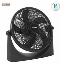 VENTILADOR TURBO RECLINABLE LILIANA 16 VVTF16P ASPAS NEGRAS