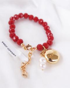 Pulseira vermelha amor (PU127AB)