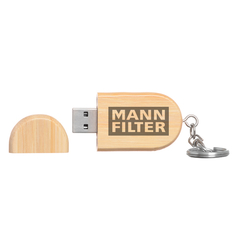 PEN DRIVE MADERA LLAVERO IMANTADO