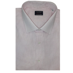 Camisa Cuello Italiano Puño Simple Regular Fit