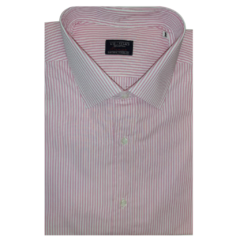 Camisa Cuello Italiano Puño Simple Regular Fit