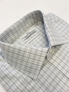 Camisa Cuello Italiano Puño Doble Regular Fit - comprar online