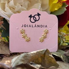 Flores banhados a Ouro 18k