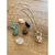 Colar Amuleto - Pedras Naturais | Ouro - comprar online