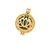 Imagem do Colar Amuleto Flor de Lótus - Pedras Naturais | Ouro