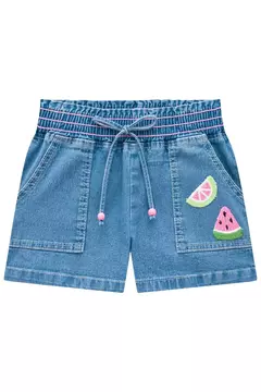 SHORTS EM JEANS KUKIÊ - loja online