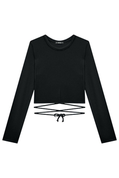 BLUSA CROPPED EM MAUÍ LILIMOON - Babyeli Boutique